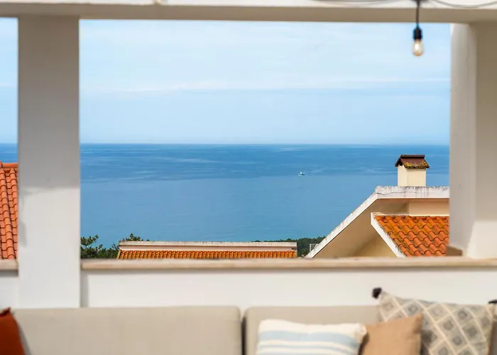Σπίτι διακοπών Ocean Terrace - Private Patio With Bbq & Sea View Ναζαρέ